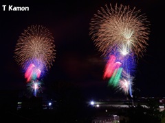 淡路市夏まつり花火④