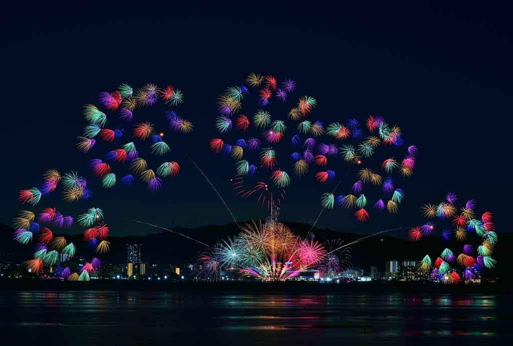 びわ湖シークレット秋花火⑪