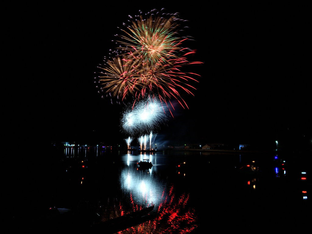 相生ペーロン祭海上花火大会⑤