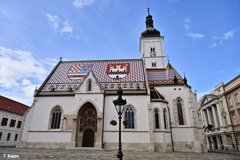 モザイクの屋根の教会