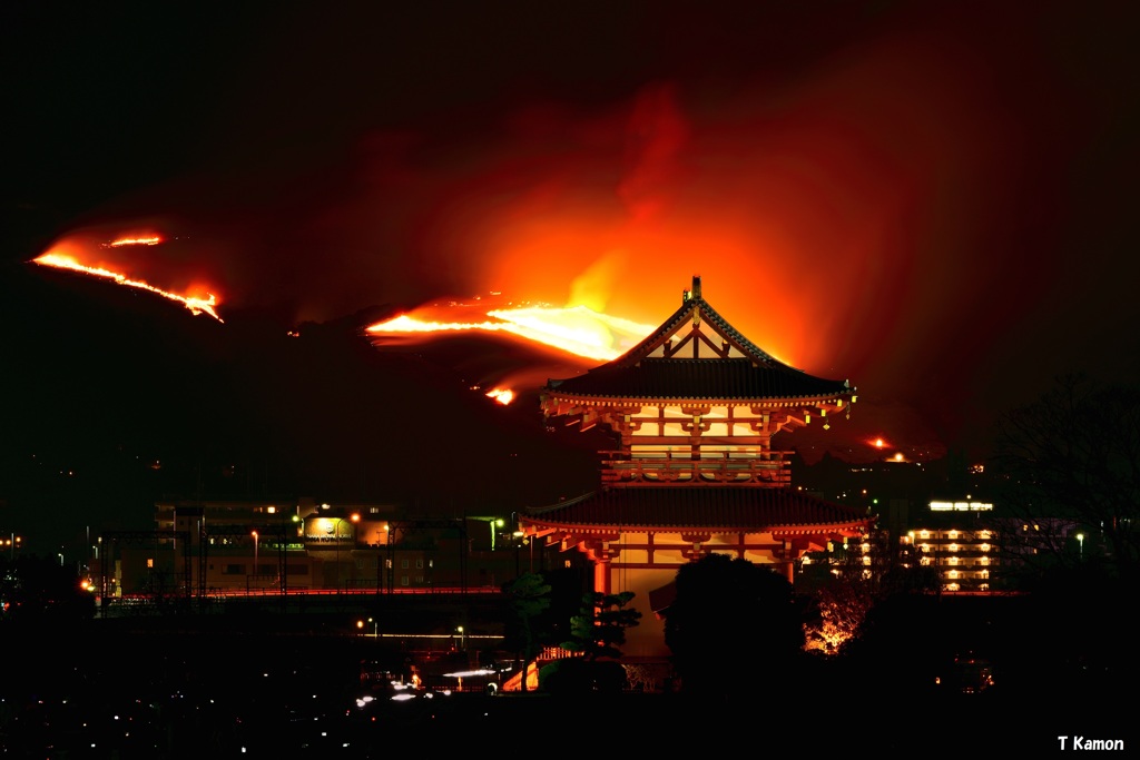 若草山の山焼き