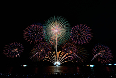 敦賀とうろう流しと大花火大会①