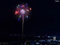 亀岡平和祭保津川市民花火大会②