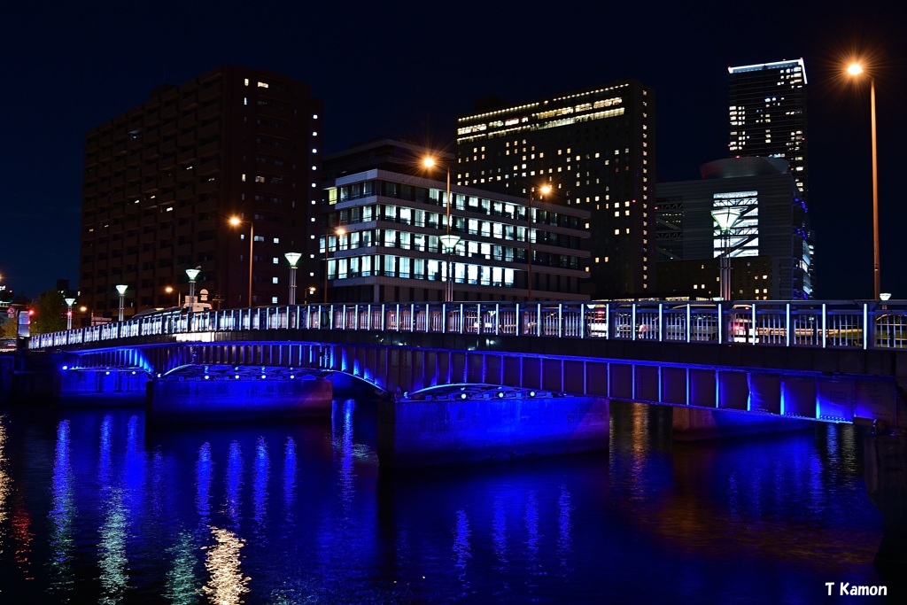 夜の浪速の八百ハ橋⑬