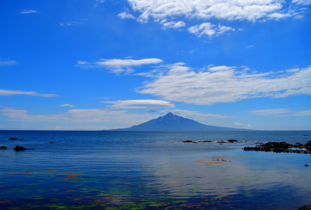 穏やかな北の海