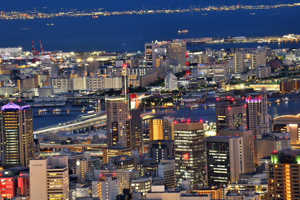 神戸の夜景