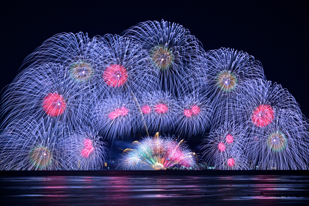 びわ湖シークレット秋花火⑫