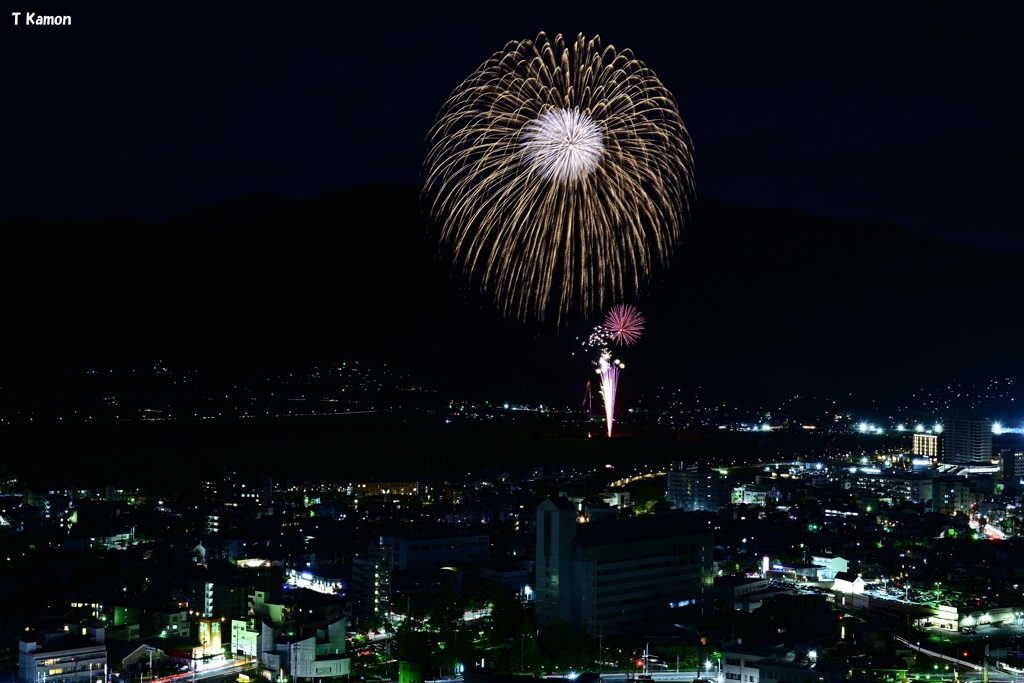 亀岡平和祭保津川市民花火大会①