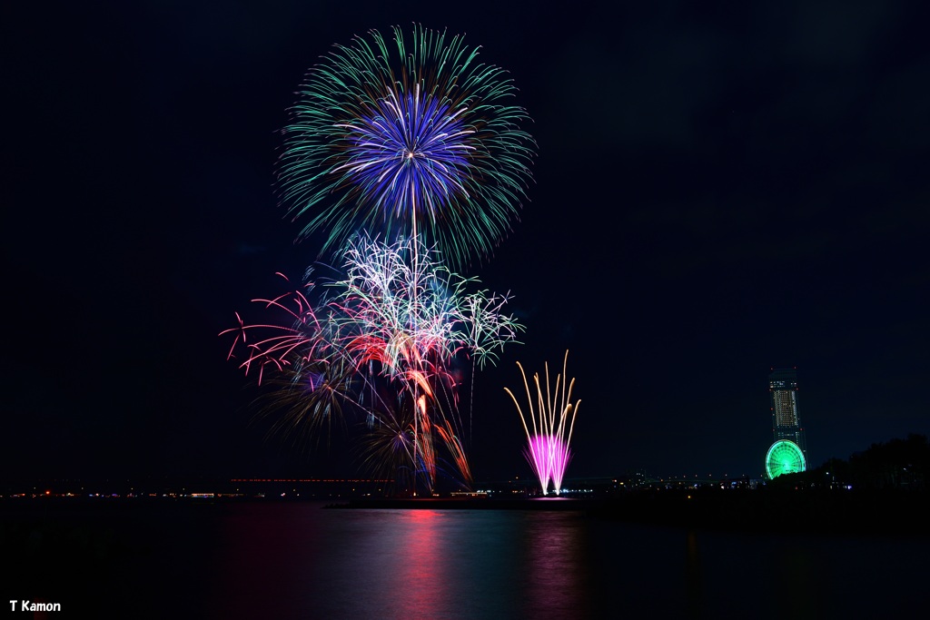 大阪湾りんくう芸術花火2022❾
