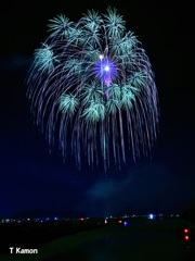 有田川どんどん花火③