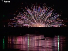 花まつり鮎まつり花火⑦