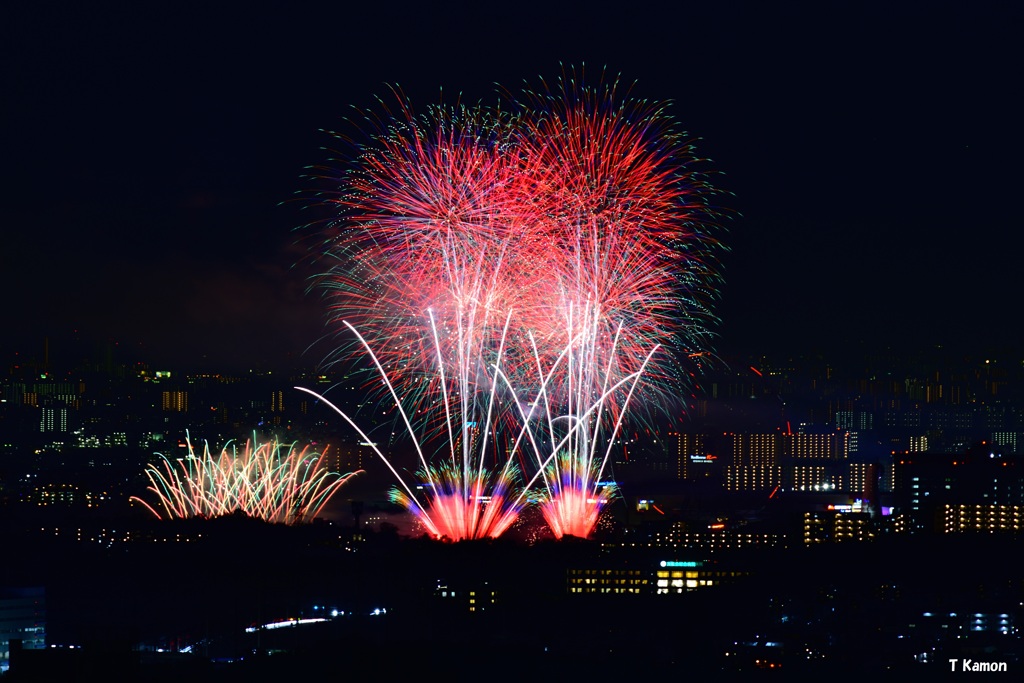 万博夜空がアートになる日⑥