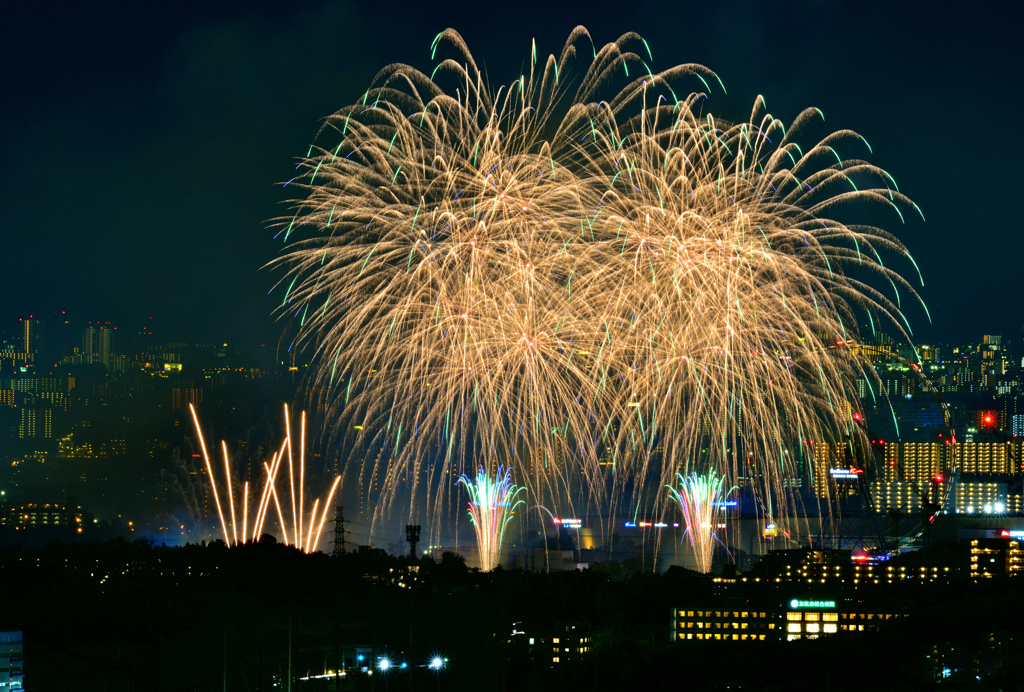 万博夜空がアートになる日2023⑫