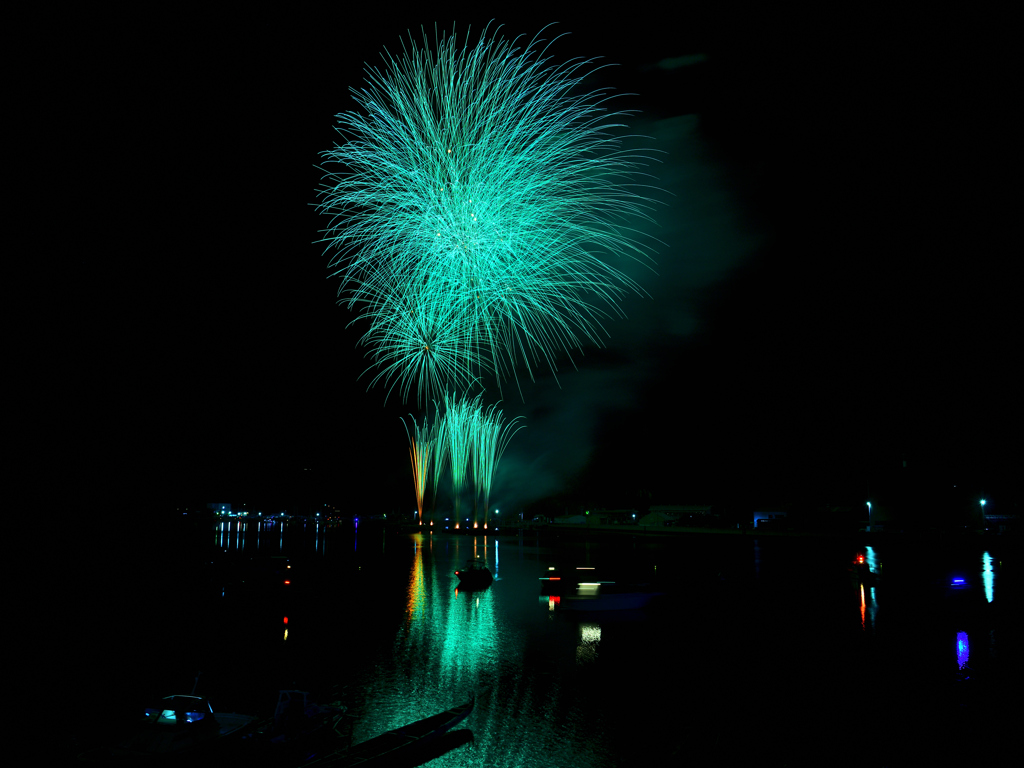 相生ペーロン祭海上花火大会⑨