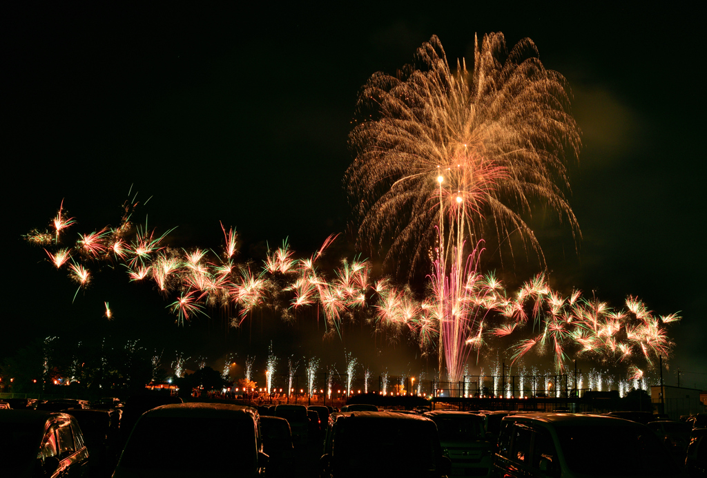「愛宕祭」花火⑧