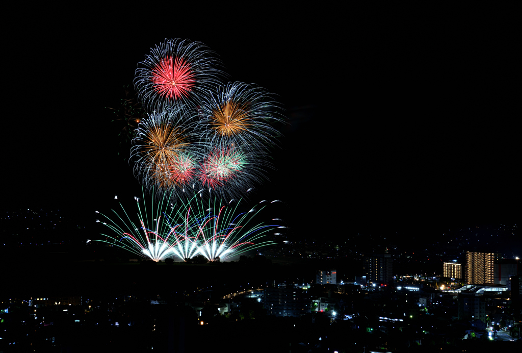 亀岡平和祭保津川市民花火大会⑩
