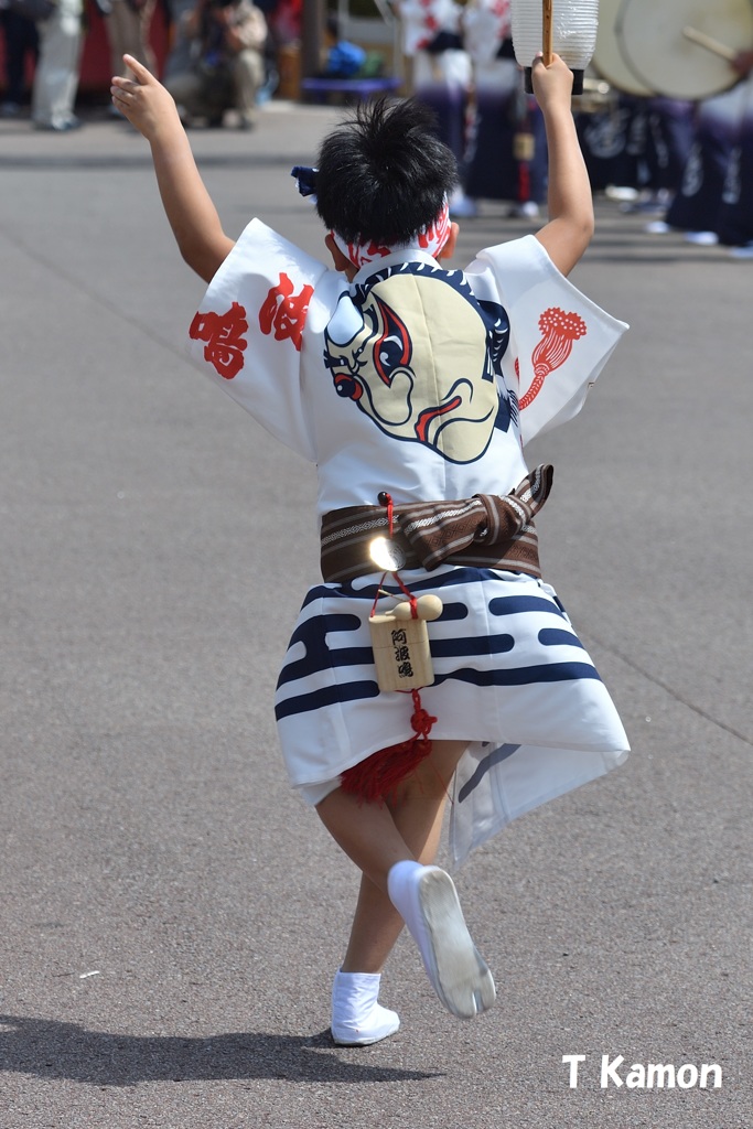 阿波踊り～子供踊り②