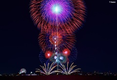 名港水上芸術花火NAGOYA2021❽