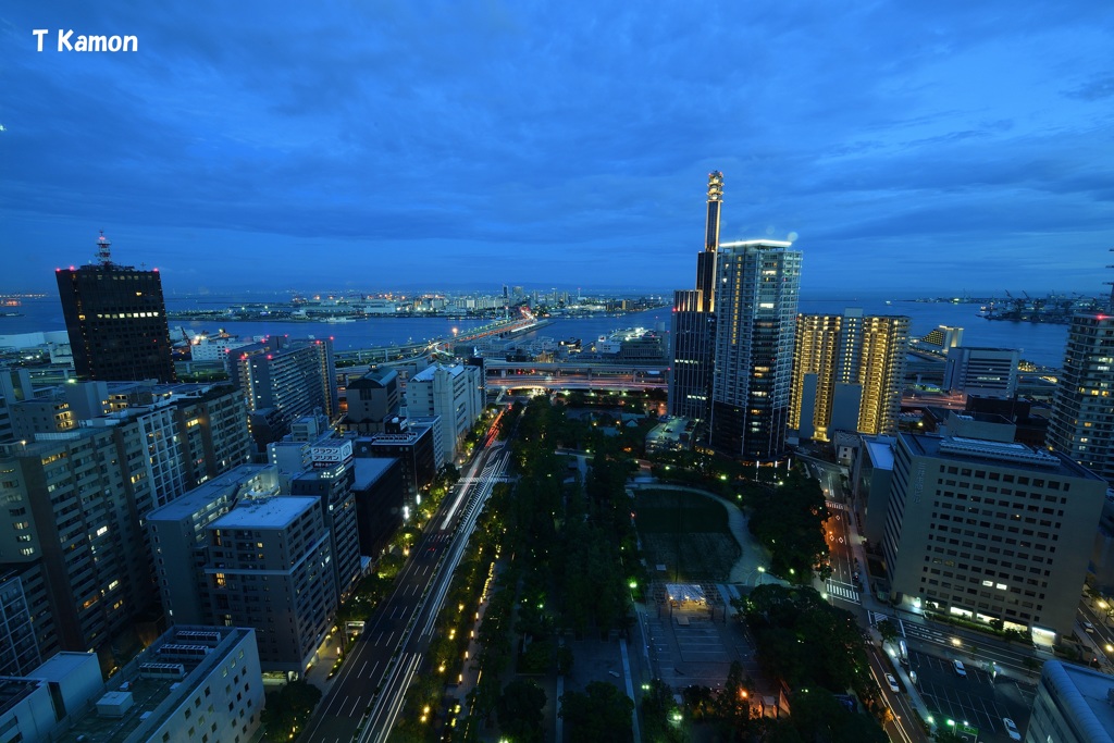 神戸港の夜景Ⅰ