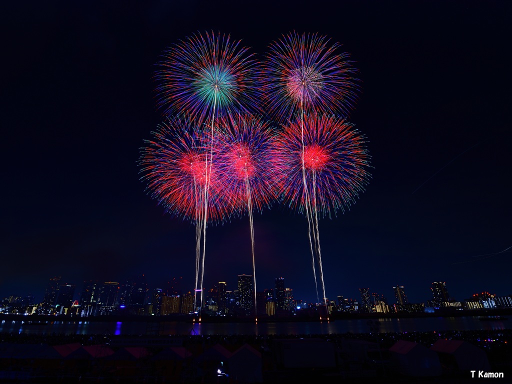 なにわ淀川花火大会⑥