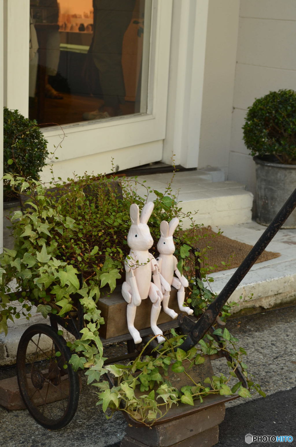 街角のうさぎ