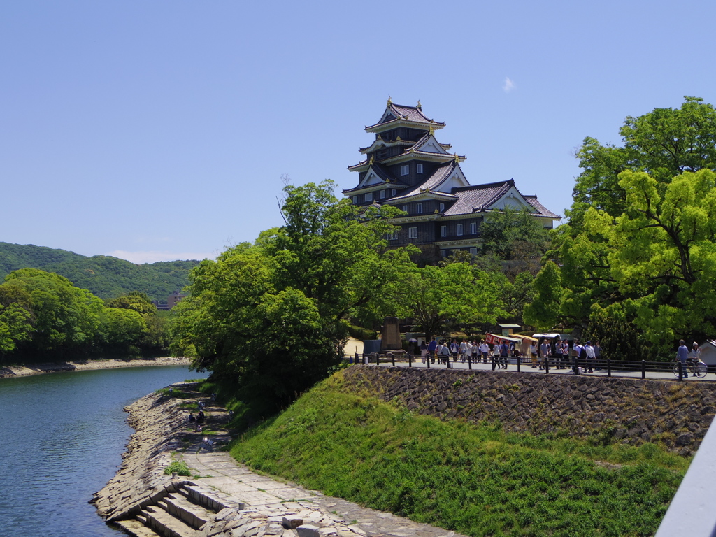 岡山城