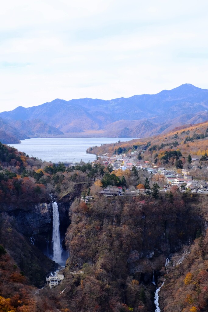 明智平展望台