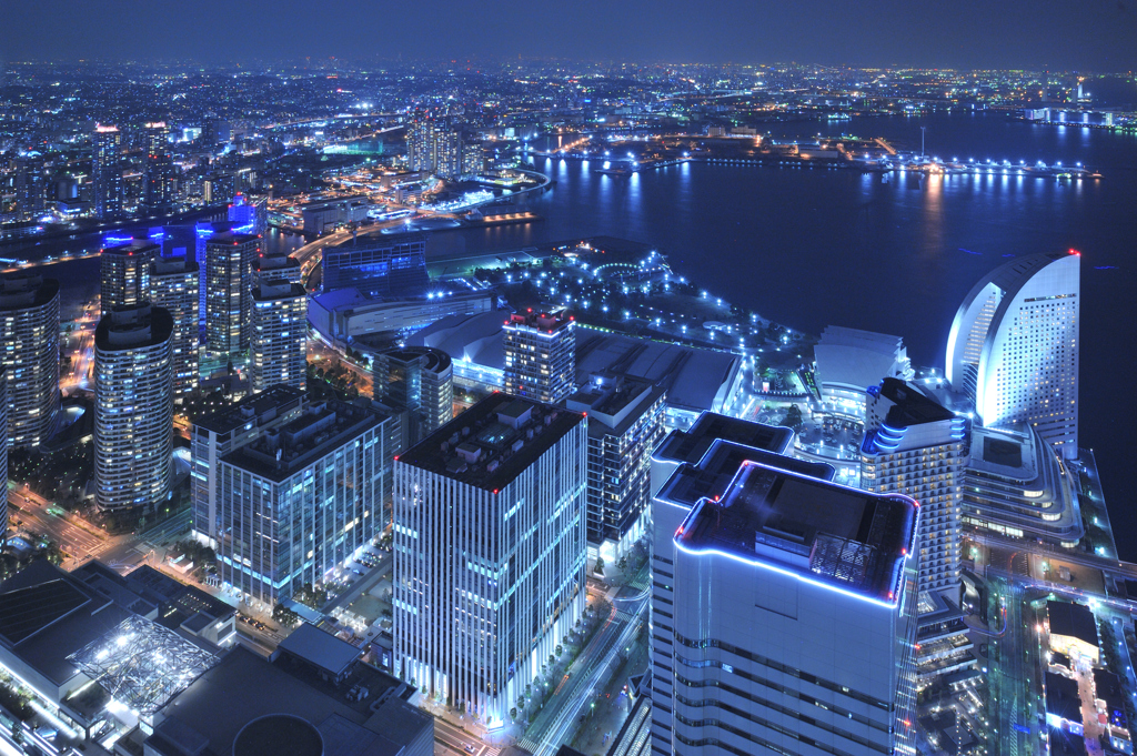 横浜の夜景