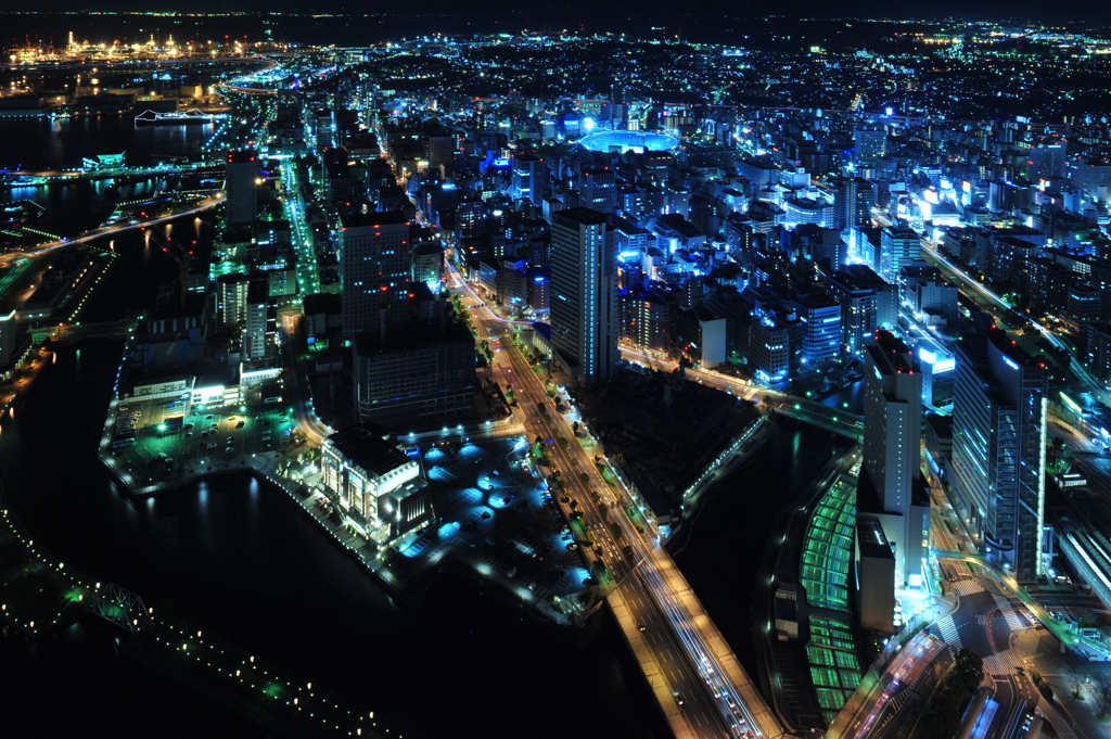 横浜の夜景