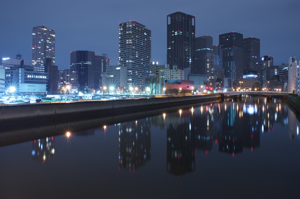 中之島の夜景