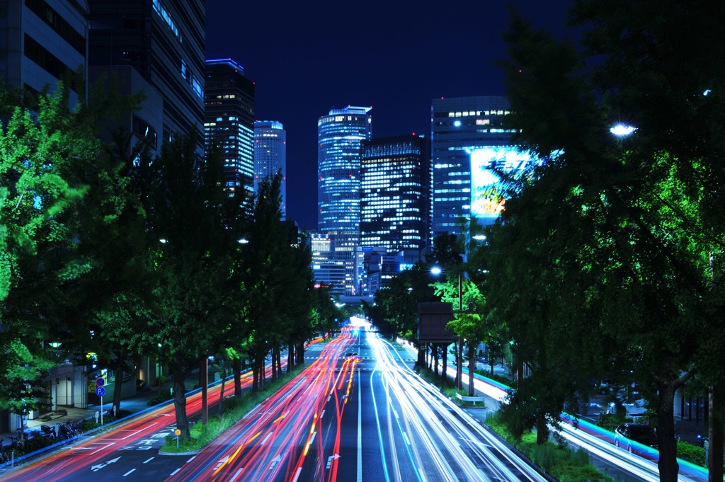 名古屋の夜景