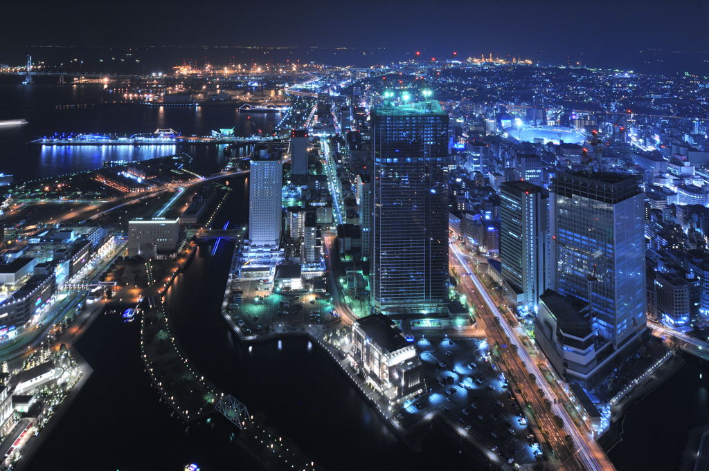 横浜の夜景