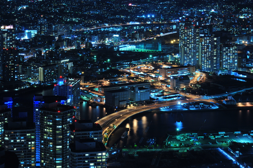 横浜の夜景