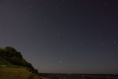 DSC01344長崎　野母崎水仙の里公園からの星空