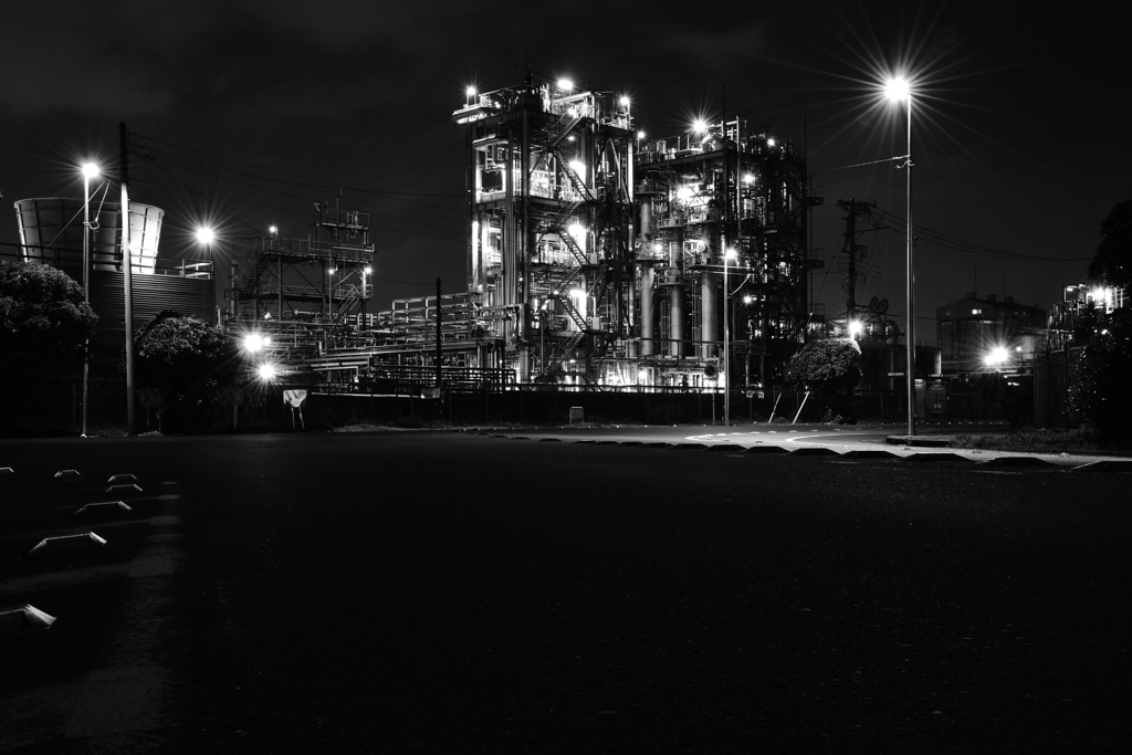Factory night view3