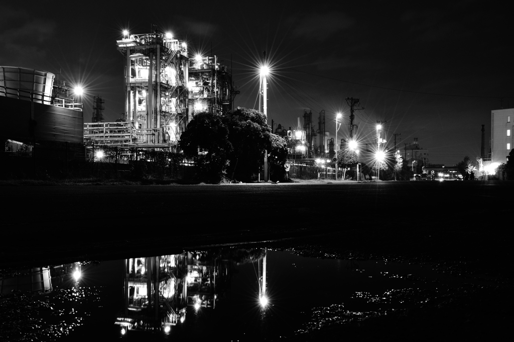 Factory night view2