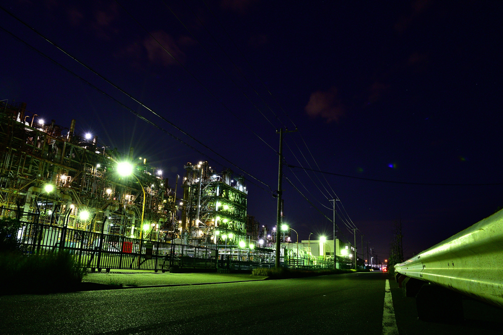 　Factory night view４