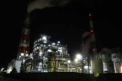 大竹 工場夜景④