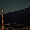 富士市の煙突。