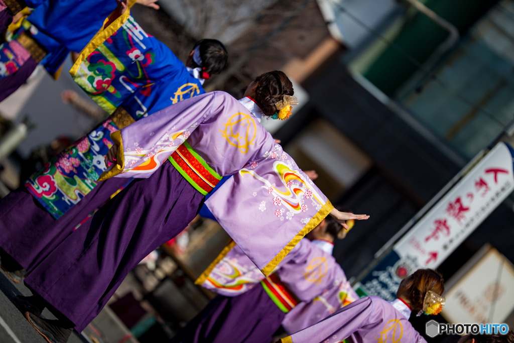 れんが道　駅北フェスタ。　よさこい③