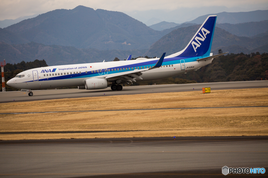 富士山静岡空港【ANA機】