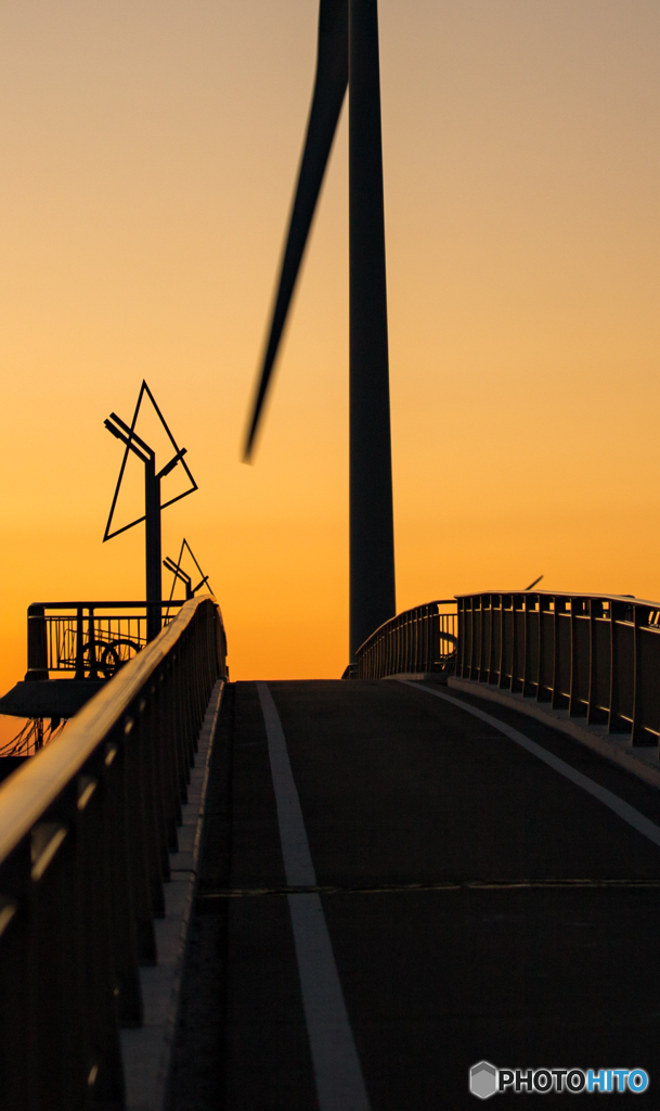 明日へ向かって。