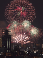 夢か幻か、花火大会