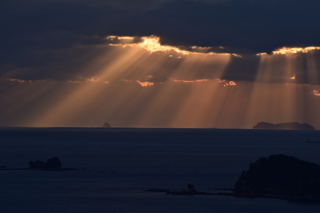 九十九島の夕景