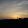 夕暮れ　