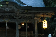 知井八幡神社　本殿　