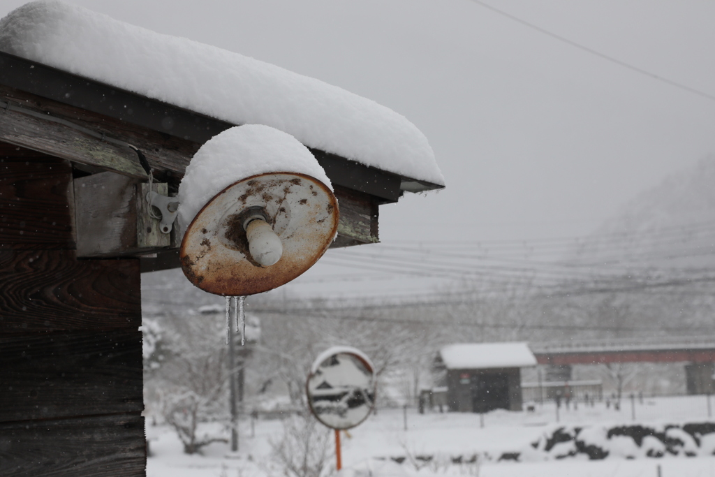 最強寒波の日　美山　2