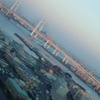 横浜の港。