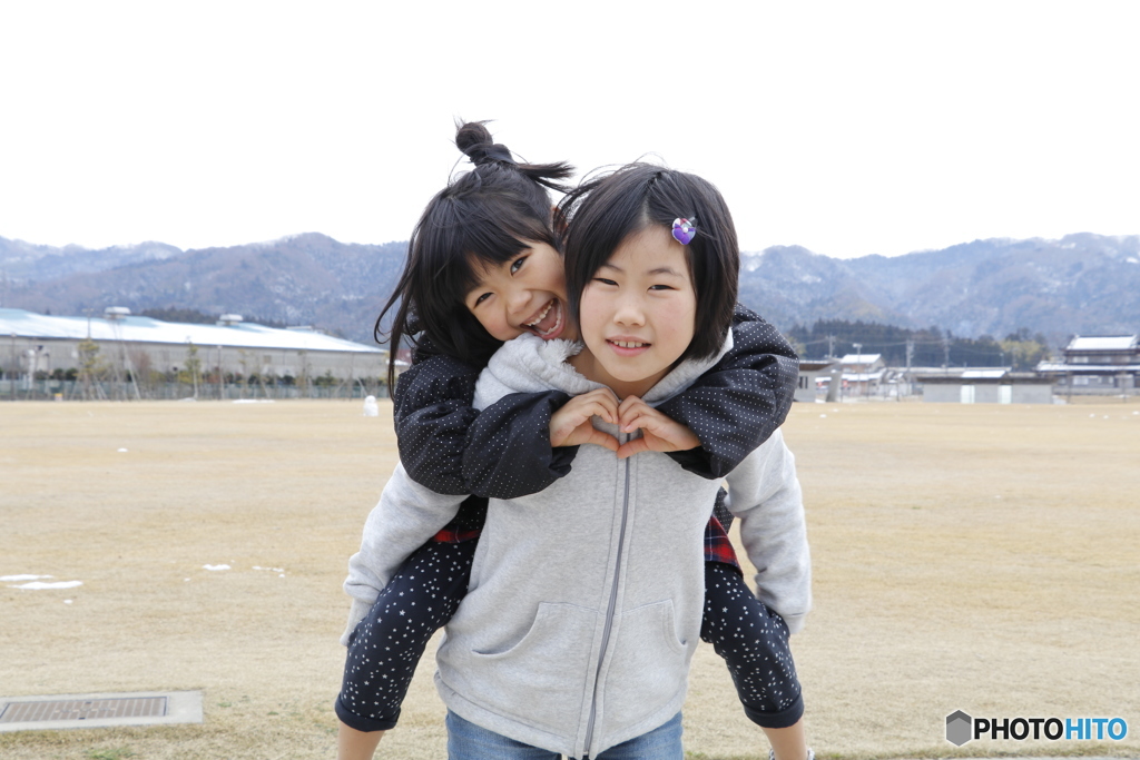 やっぱり姉妹です（笑）
