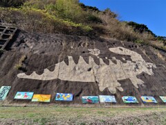 アサギマダラと恐竜